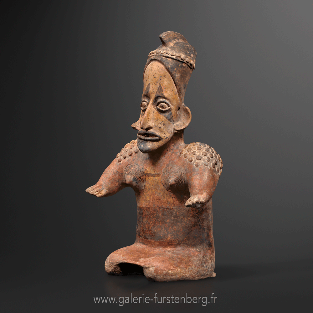 Seated Jalisco figure