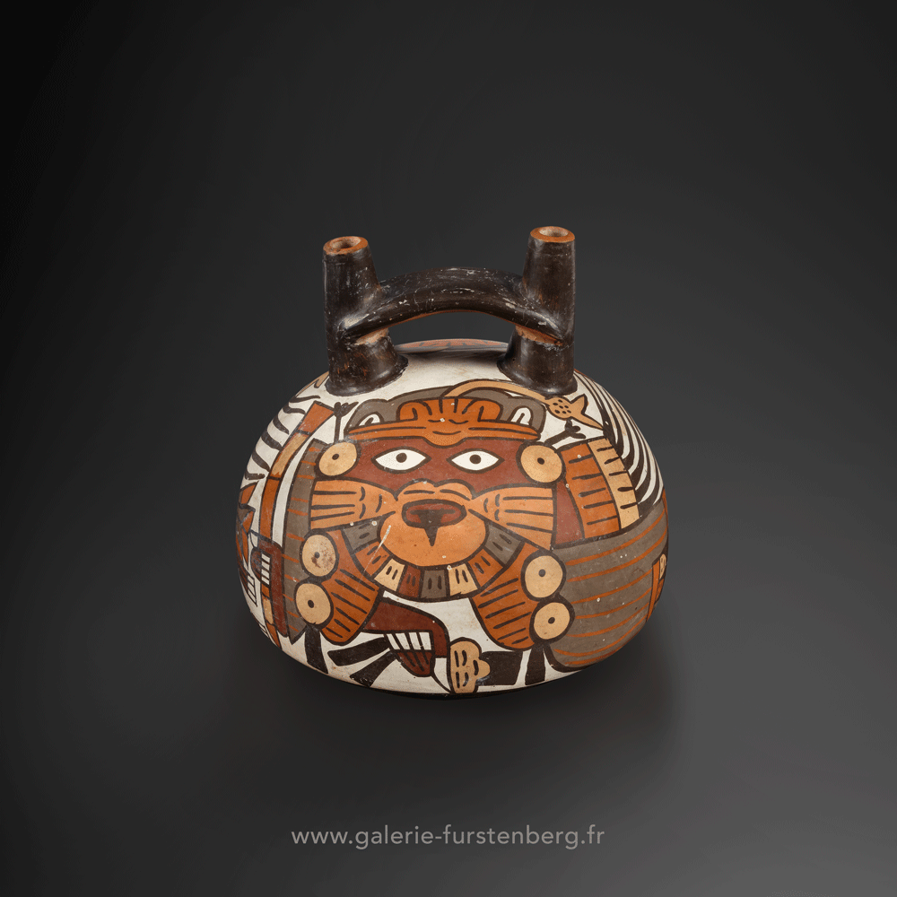 Painted nazca vase